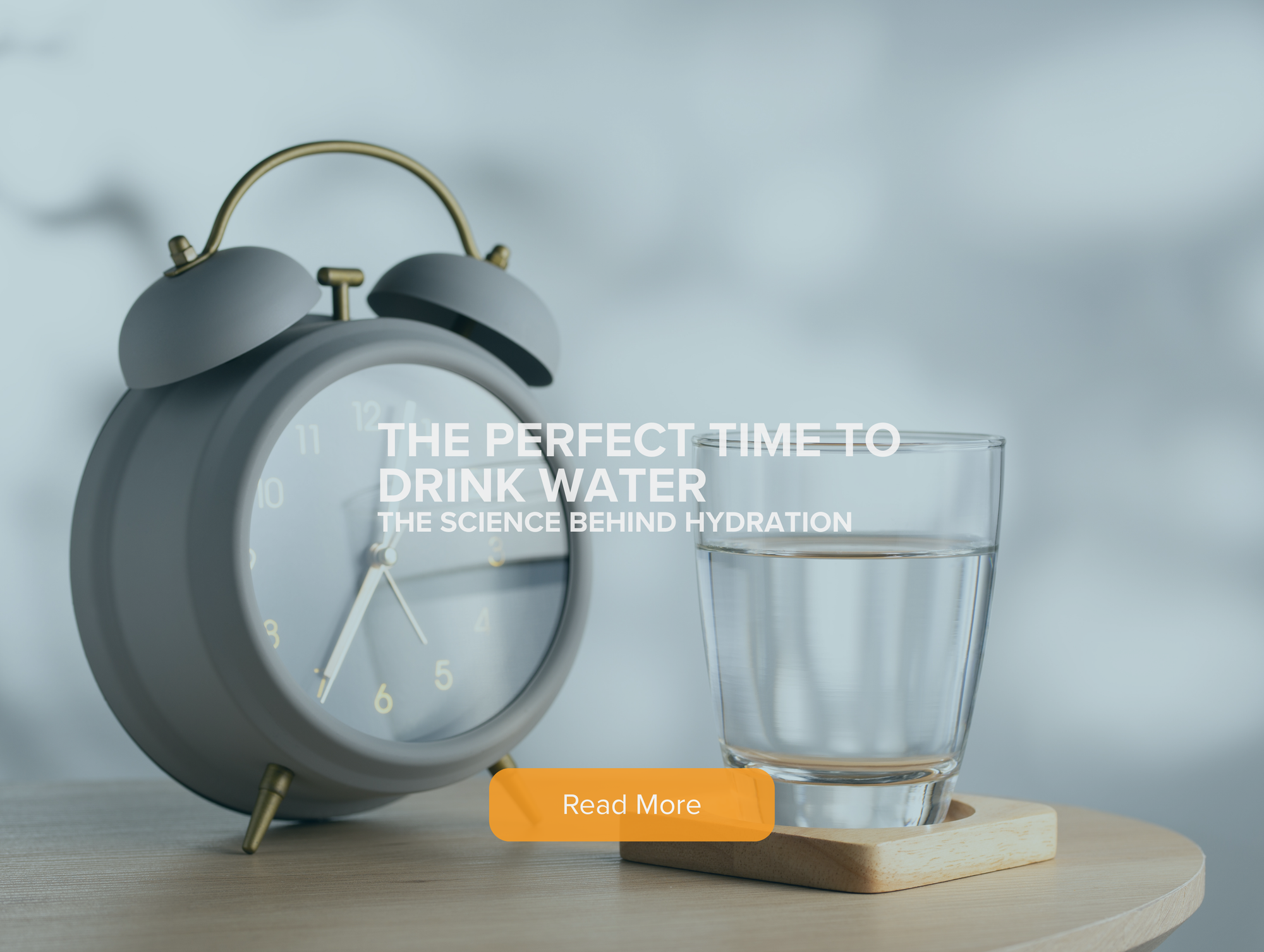 The Perfect Time to Drink Water